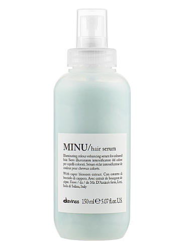 Несмываемая сыворотка для окрашенных волос - Davines Essential Haircare Minu Hair Serum